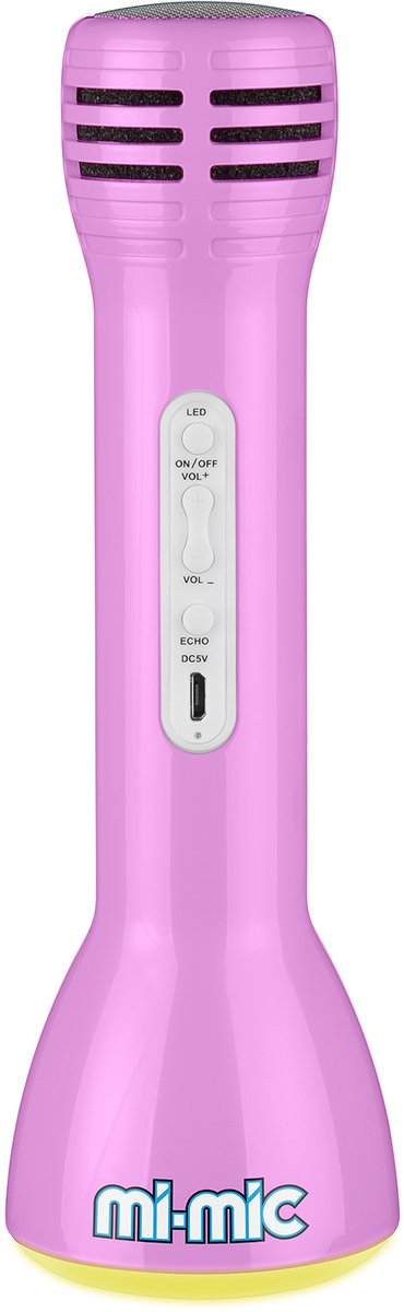 Mi-Mic Mini Bluetooth Karaoke Microfoon roze