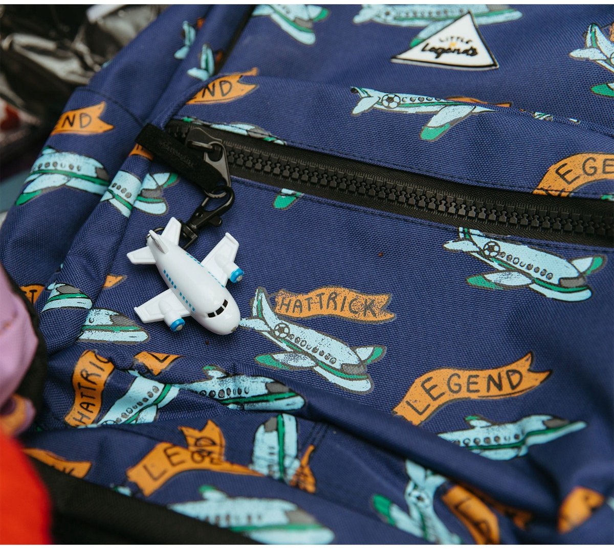 LITTLE LEGENDS BACKPACK L FOOTBALL PLANE – foto 5