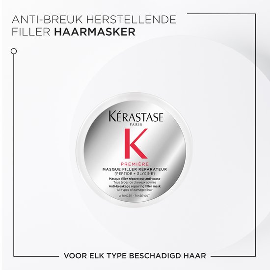 Kérastase Première Discovery Set & Gloss Absolu Haarolie + Cadeau – Première Pre-Shampoo 45ml, Shampoo 80ml, Haarmasker 75ml & Gloss Absolu Anti-frizz Haarolie 45ml + Shampoo 30ml Cadeau - Voor elk type beschadigd haar - Geschenk, Giftset vrouw