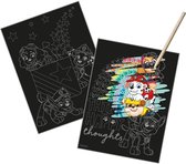 Kit de Art à Scratch – Paw' Patrouille | 22,5 x 29,5 cm