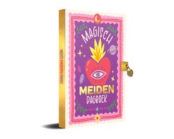 MEIDEN Magisch Dagboek - Dagboek met Slot - Journal - Meisje - Cadeau - Magie - Geheimen - Winterboek - Doeboek - Vakantieboek - Quiz - Invullen - Doeboek - Journaling - Kind - Kinderen - Cadeau Meisje
