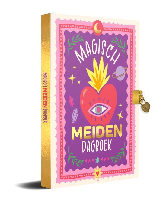 MEIDEN Magisch Dagboek - Dagboek met Slot - Journal - Meisje - Cadeau - Magie - Geheimen - Winterboek - Creatief - Doeboek - Vakantieboek - Quiz - Invullen - Doeboek - Journaling - Kind - Kinderen - Cadeau Meisje