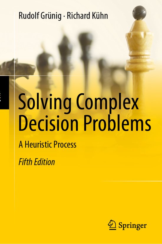 Solving Complex Decision Problems - cover