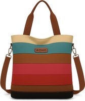 Miss Lulu - Dames Schoudertas - Multi color