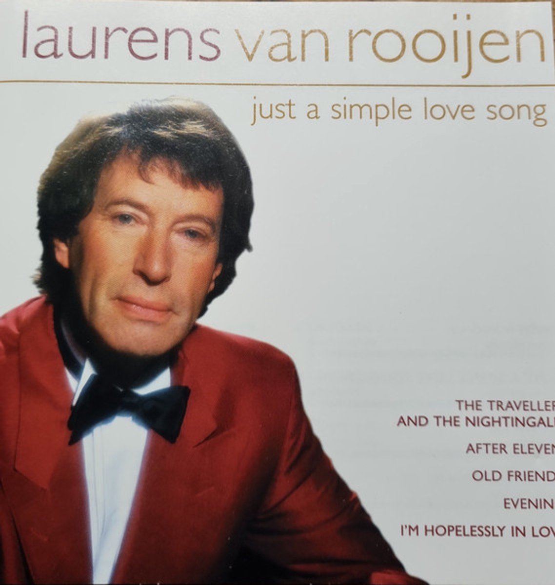 LAURENS VAN ROOIJEN - Just A Simple Love Song (CD)