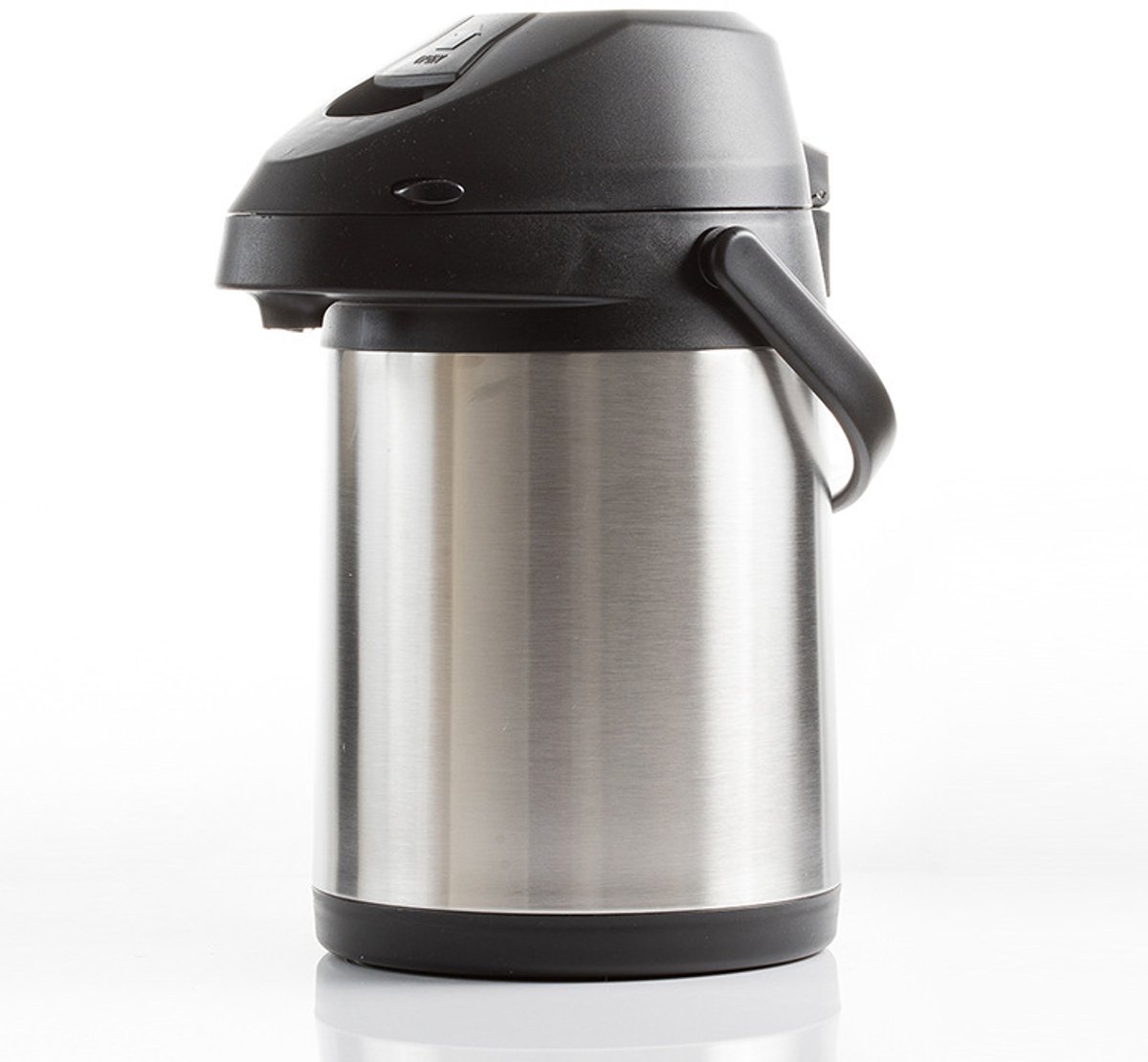 Kadirelli Thermoskan met Pomp - 3 Liter - Thermosfles