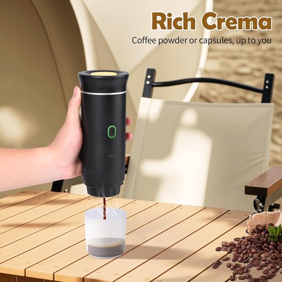 Machine à café manuelle portable pour voiture,voyage,Camping,randonnée