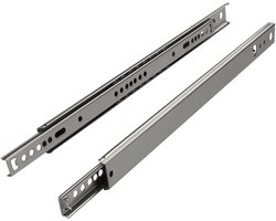 1 Paar (2 stuk) Gedeeltelijk uitschuifbaar KT2-15-H27-L374-NF Lengte 374 mm Draagkracht 15 kg gegalvaniseerd van
