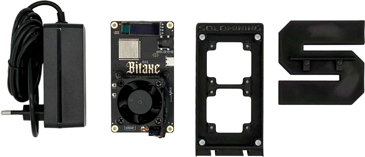 Bitaxe 601 Gamma - 1.2 TH/s - Bitcoin Mini Miner Kit - Versie 2025 - Zwart — cadeau in Eten & Drinken - foto 4