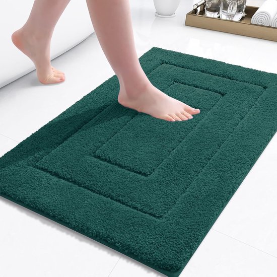 BOTC Badmat - Antislip - 80x50cm - Absorberende Badmat - Douchemat - Toiletmat - Groente