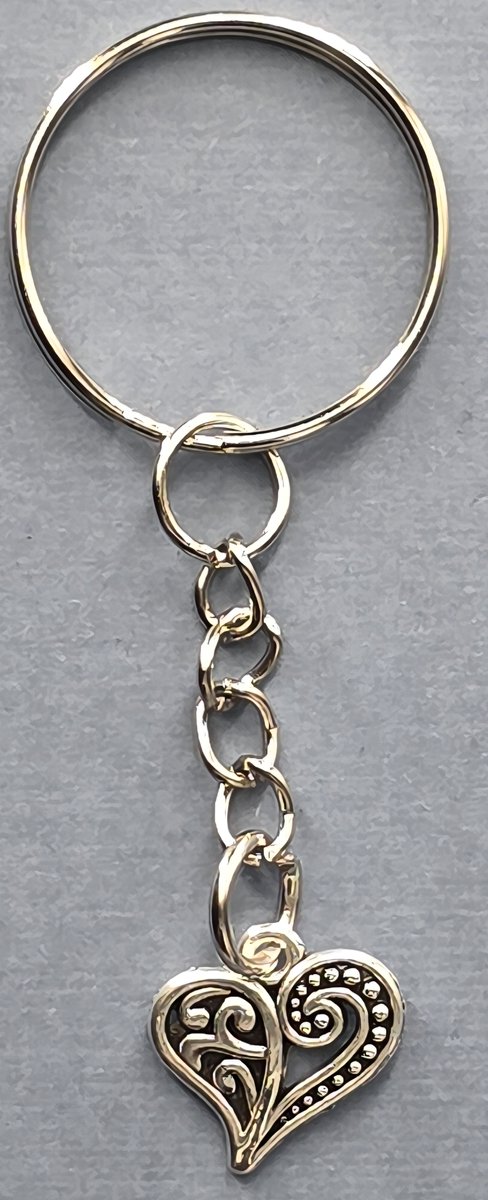 hart sleutelhanger