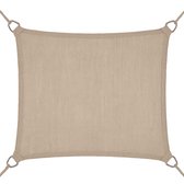 Cohoso® Schaduwdoek Jute Handgemaakt - 130x130cm - Zonwering Tuin - Terras en Balkon - Schaduwnet - Vierkant - Natuurlijk - Jute - Kokosnet
