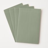 Sacs cadeaux professionnels - 50 pièces - 11 x 17 cm - Sacs en papier - Vert olive - Sacs cadeaux