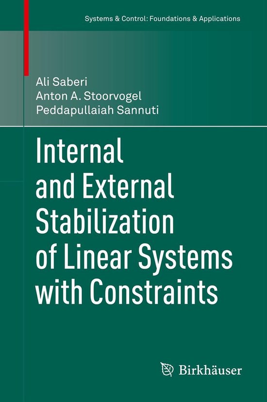 Internal and External Stabilization of Linear Systems with C ... - cover