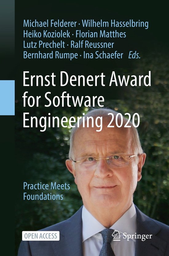Ernst Denert Award for Software Engineering 2020 - cover