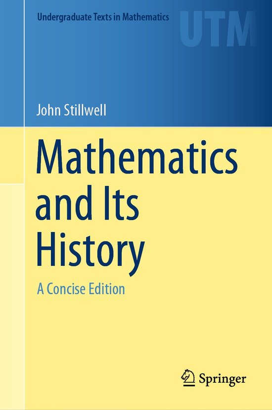 Mathematics and Its History - cover
