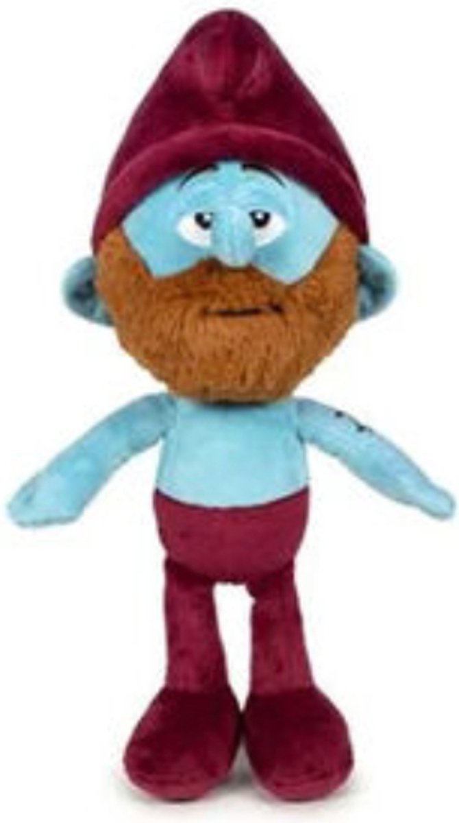 Ken - De Smurfen 2025 Pluche Knuffel 32 cm - The Smurf Plush Toy - Speelgoed Knuffels Kinderen Jongens Meisjes - Nieuwe Bioscoopfilm