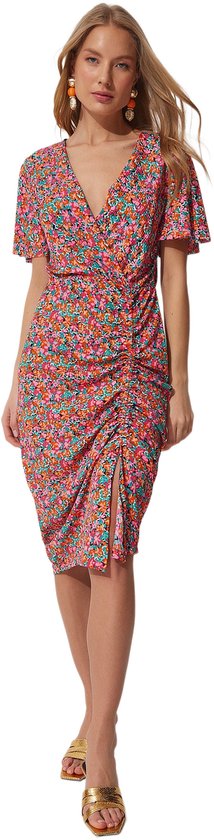 Robe Basis Cache-cœur à manches standard Trendyol