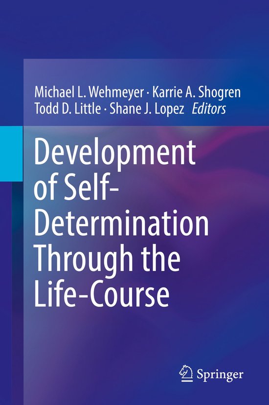 Development of Self-Determination Through the Life-Course - cover