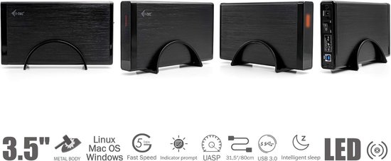 RFWR® Externe Harde Schijf 3TB 3.5" USB 3.0 voor PC, Laptop, Xbox, PS4, PS5, TV - Compatibel met Windows, Mac, Linux — afbeelding 5