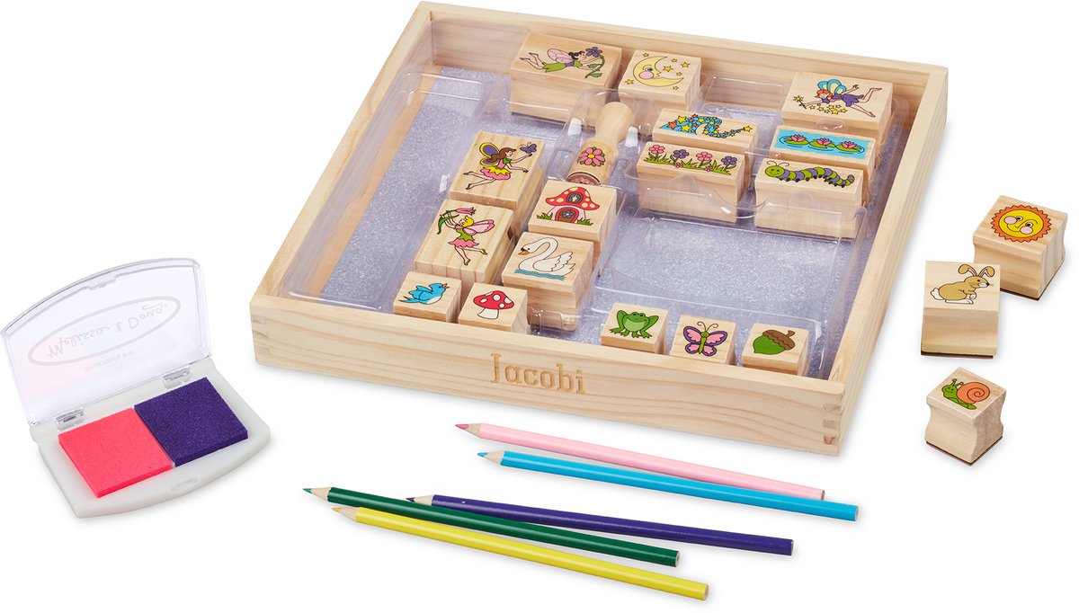 Melissa & Doug - stempelset - regenwoud