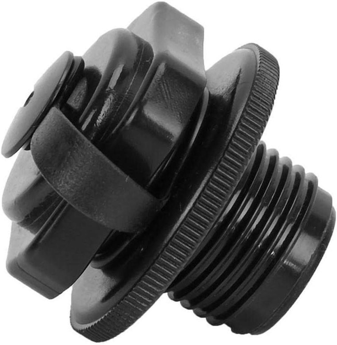Opblaasbare boot accessoires - Kajakventieldoppen 2 stuks schroefventiel - Universele vervanging