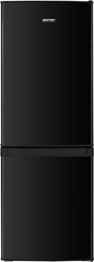 MPM-182-KB-39 Koel-vriescombinatie - 173 liter - Full No Frost - Super Koelen en Vriezen - Energieklasse E - Zwart