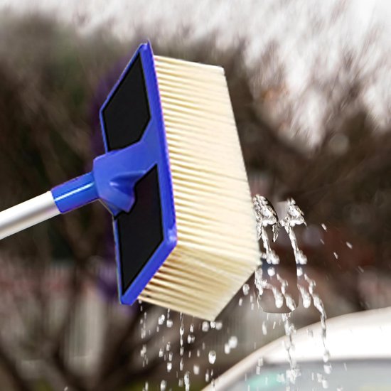 RFWR® Telescopische Wasborstel met Wateraansluiting voor Auto en Vrachtwagen - Ergonomisch en Veelzijdig van Merkloos	 — afbeelding 2