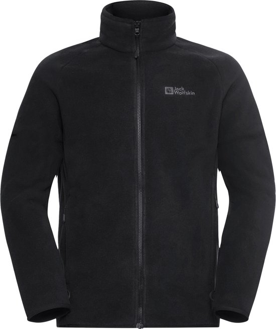 Jack Wolfskin Waldsteig FZ M - Gilet d'extérieur - Homme - Zwart - Taille L