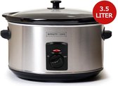 Bol.com Royalty Line® SLC1012 Slowcooker - 3.5 Liter - Ø 245cm - Met Uitneembare Keramische Binnenpan - PFAS Vrij - 240W - Warmh... aanbieding