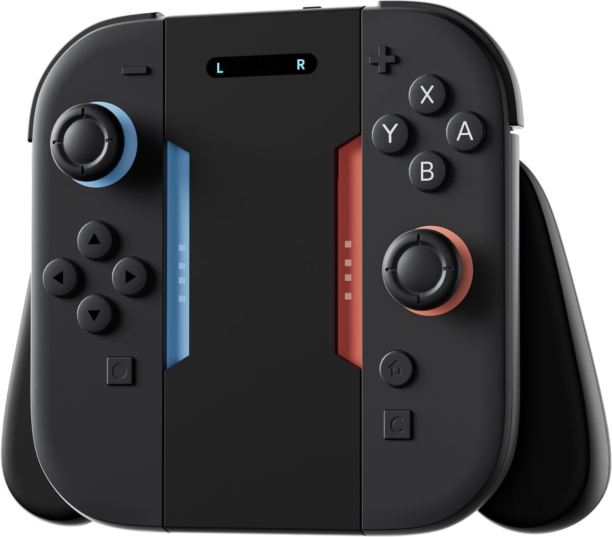 PlayCool Nintendo Switch 2 Joy-Con Charging Grip - Zwart