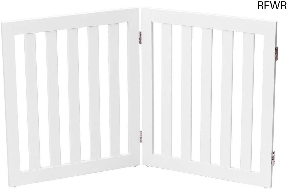 RFWR® Inklapbaar Veiligheidsrooster voor Honden en Kinderen - 60 cm Hoog, Flexibel en Stabiel