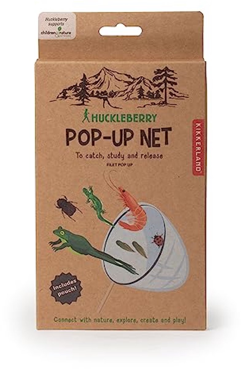 Kikkerland Pop-up Net - Huckleberry AANBIEDING.