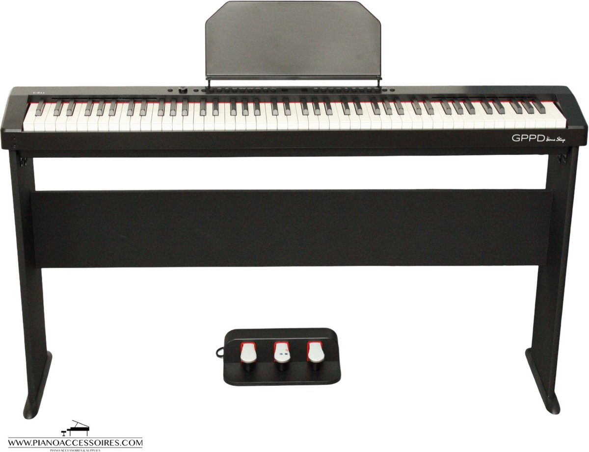 Digitale piano GPPD Home Stage C8 zwart