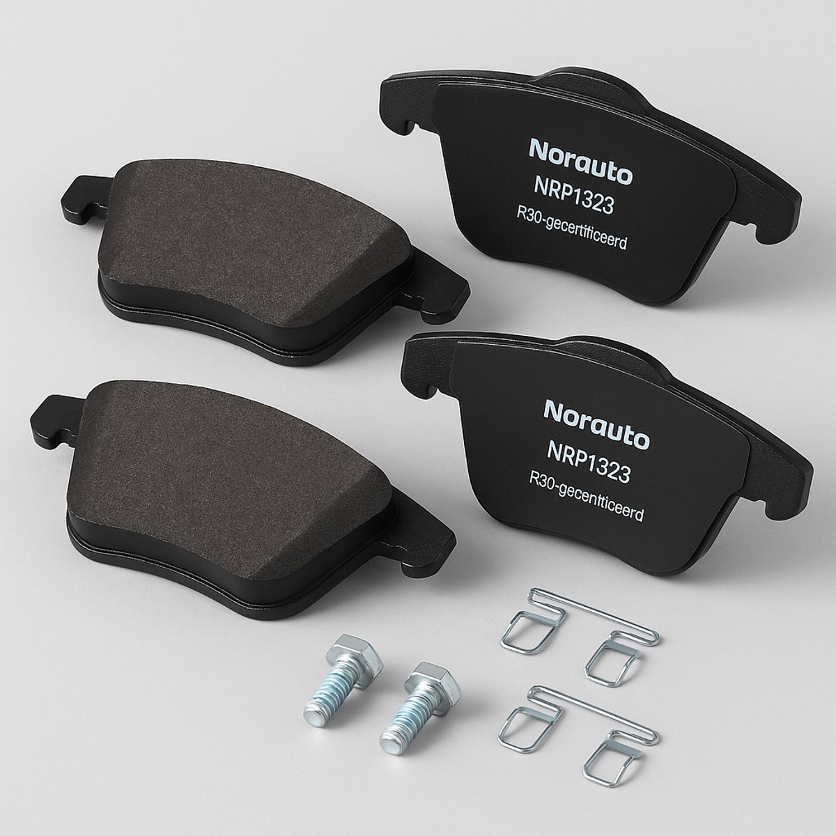 Norauto NRP1323 Remblokken Achteras – Peugeot 208 / 308 – Set van 4 – TRW Montage – R90-gecertificeerd