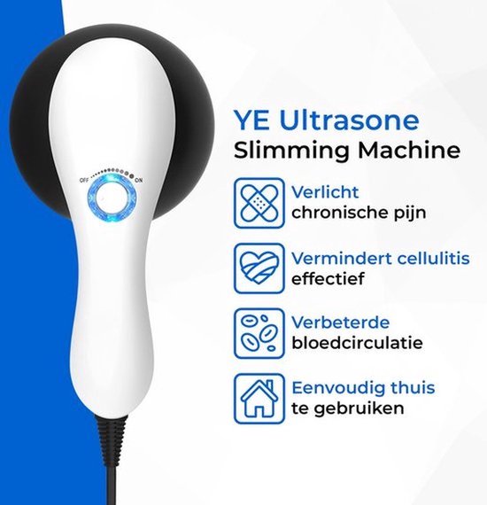 3-in-1 Ultrasone Slimming Machine - Met EMS functie - Anti Cellulitis ...