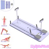 Reformer Pilates Multifunctioneel Met Weerstandsbanden, Buiktrainer En Full Body Workout Voor Thuisgym Opvouwbaar En Compact Voor Eenvoudige Opslag Reformer Pilates Multifunctioneel Met Weerstandsbanden, Buiktrainer En Full Body Workout Voor Thuisgym Opvouwbaar En Compact Voor Eenvoudige Opslag