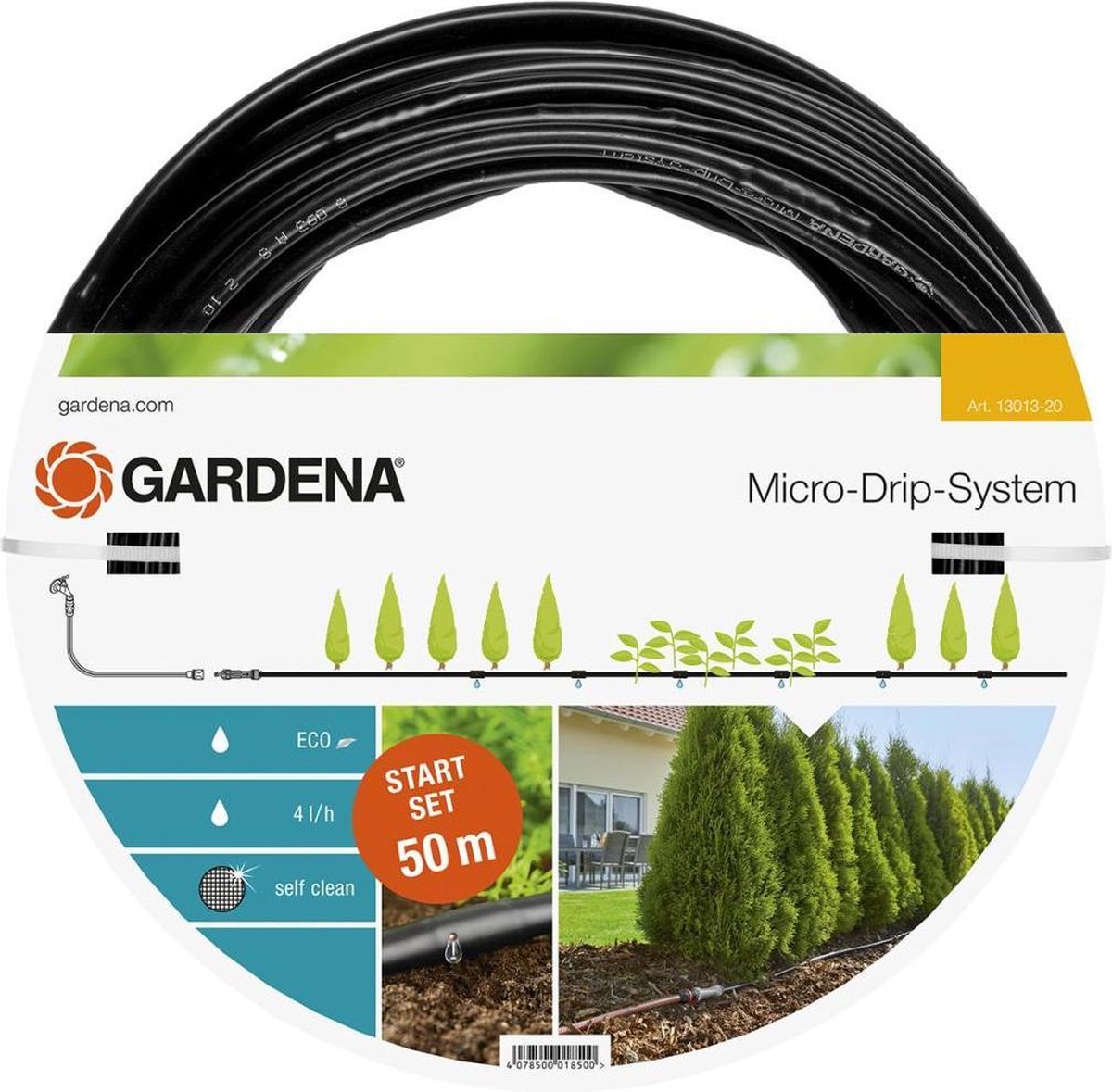 GARDENA Micro Drip System startset L Druppelsysteem - 50 Meter | bol.com