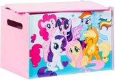 My Little Pony Houten speelgoedkist roze 60x40x40 cm WORL920001