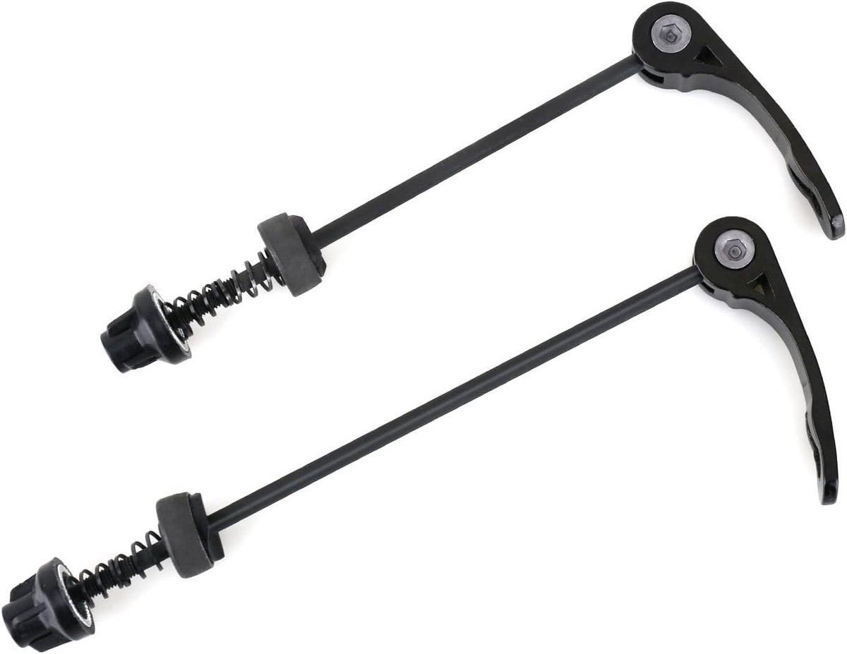 Allecto Plus - Fiets snelspanners voor voor- en achterwiel - Quick Release - MTB en racefiets - 2 stuks