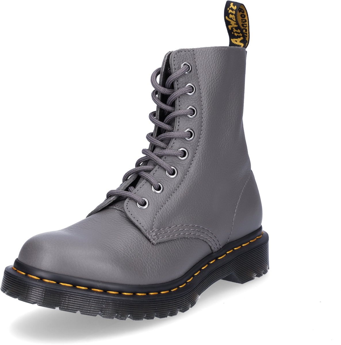 Dr. Martens 1460 Pascal Gunmetal Virginia Laars Grijs