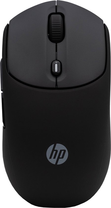 HP 400 Stille Draadloze Muis – 24 Maanden Batterij – Bluetooth & USB – Comfortabel – Microsoft Wheel-knop - Zwart