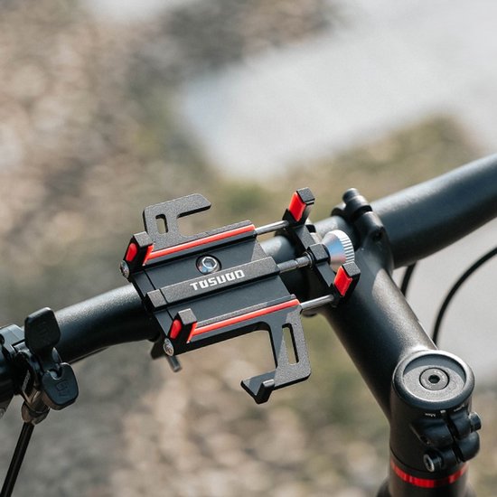 Support de téléphone pour vélo et moto - universel - antichoc et super stable - rotation à 360° - support antidérapant - montage facile - support pour smartphone - vélos et accessoires - électronique vélo - support téléphone portable