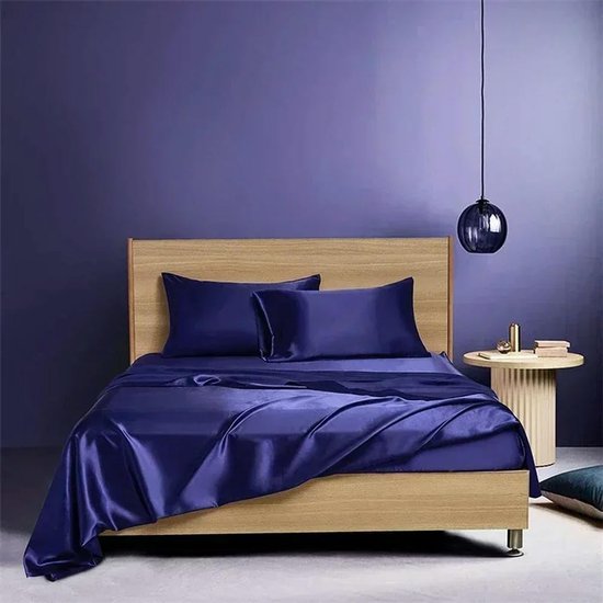 Vonty Satijnen lakens, queensize, zijdezachte Vonty Satijnen lakens, queensize, zijdezachte