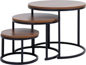 Table basse Bayt - Set de 3 - Table d'appoint