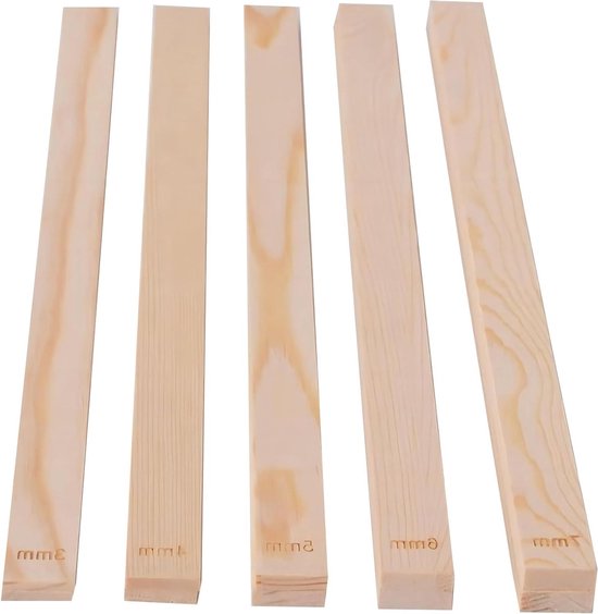 Montessori houten kwast breed 20cm – Kinder Wonderland
