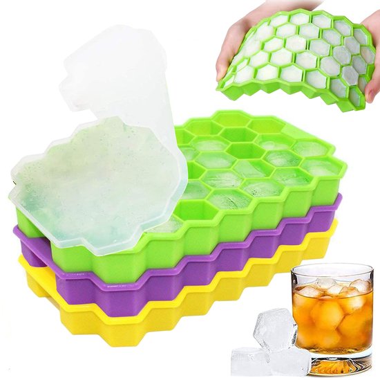 Roegaarden ijsblokjesvorm met opvangbak