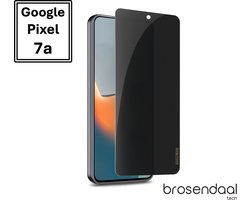 Brosendaal Privacy Screenprotector voor Google Pixel 7a – Mat Privacy Glass – Anti Reflectie – Kras- en Valbestendig