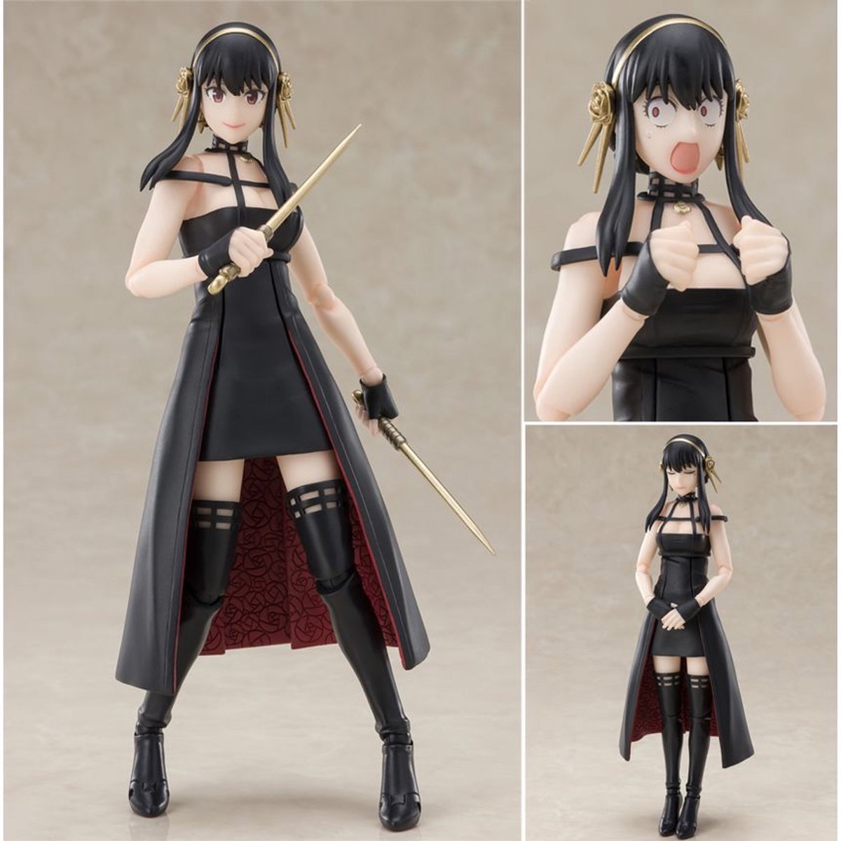 Bandai Tamashii Nations Spy x Family S.H.Figuarts Figure-Yor Forger 15CM (Diversen) Nieuw