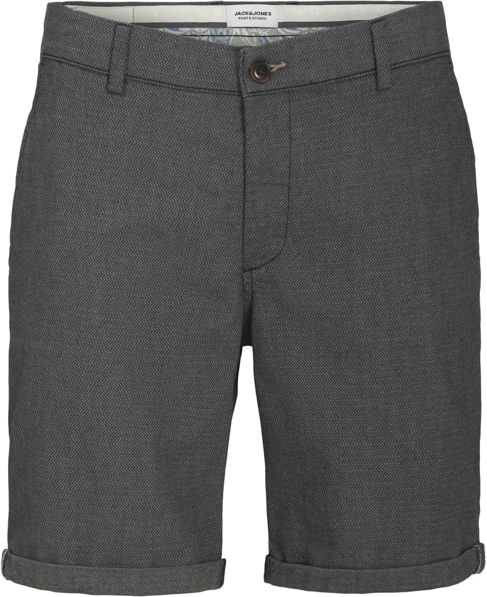JACK & JONES Fury Shorts regular fit - heren chino korte broek - donkergrijs